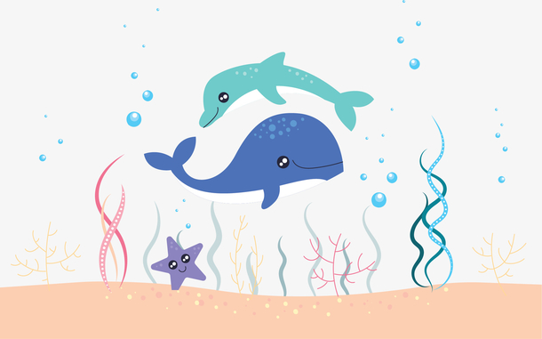 海豚鲸鱼海洋世界