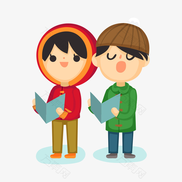 课堂上学生表演节目