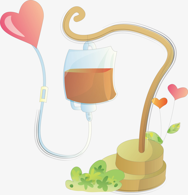 卡通医院医疗元素