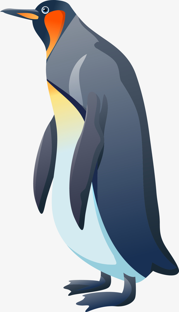 可爱卡通企鹅png元素素材图片下载-万素网
