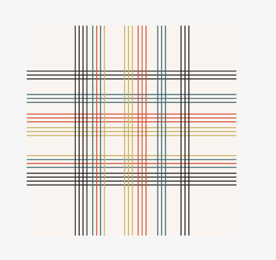 浅色格子线条