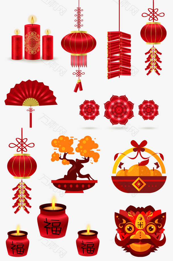 2023新年喜庆吉祥元素