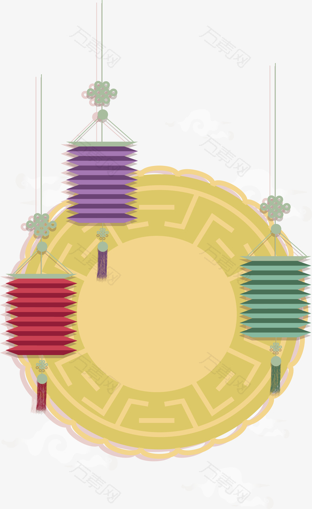 中秋月饼灯笼