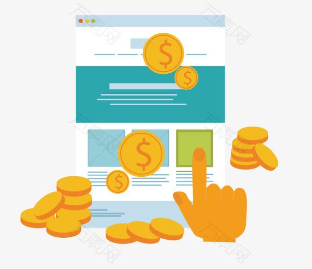 矢量电子交易示意图