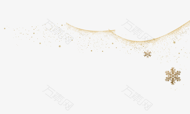 圣诞雪花背景设计