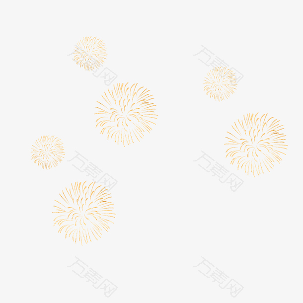 红色烟花
