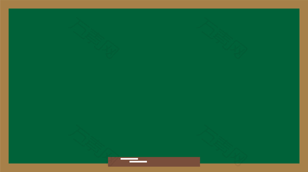 手绘黑板矢量图