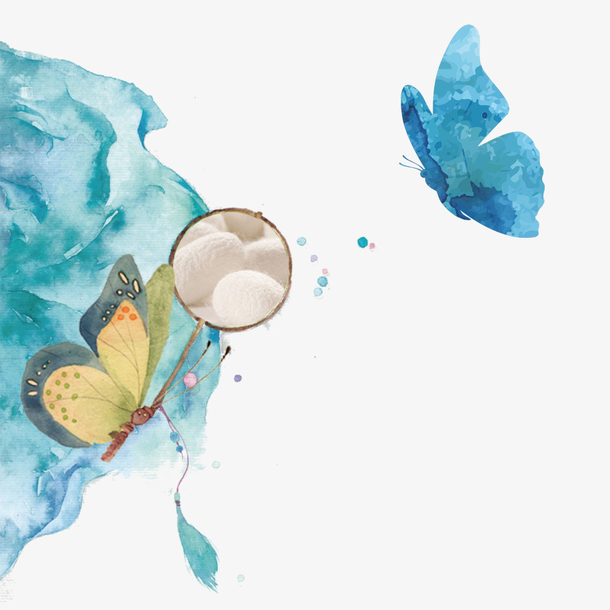 中国风水墨蝴蝶