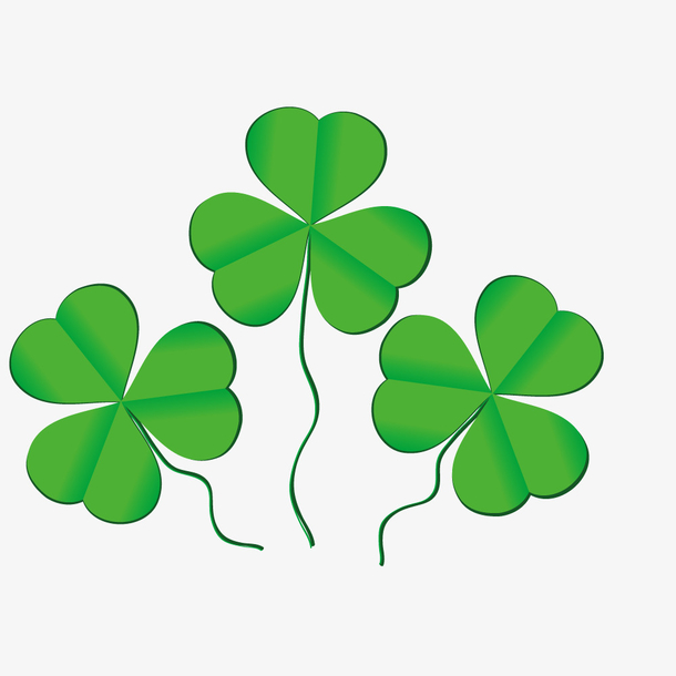三叶草矢量装饰