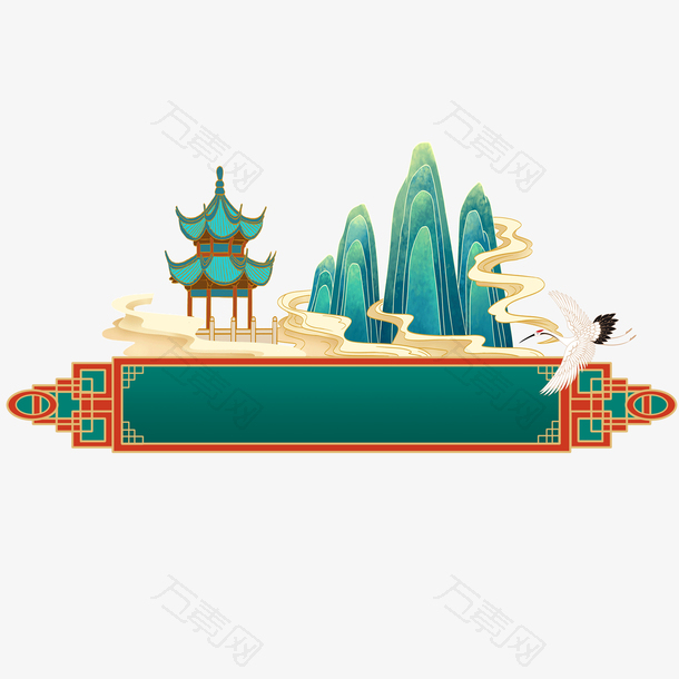 国潮风元素图片