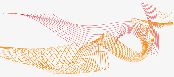 装饰彩色网状线条素材