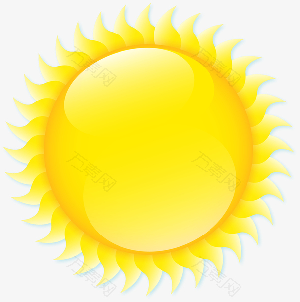 炙热燃烧的太阳