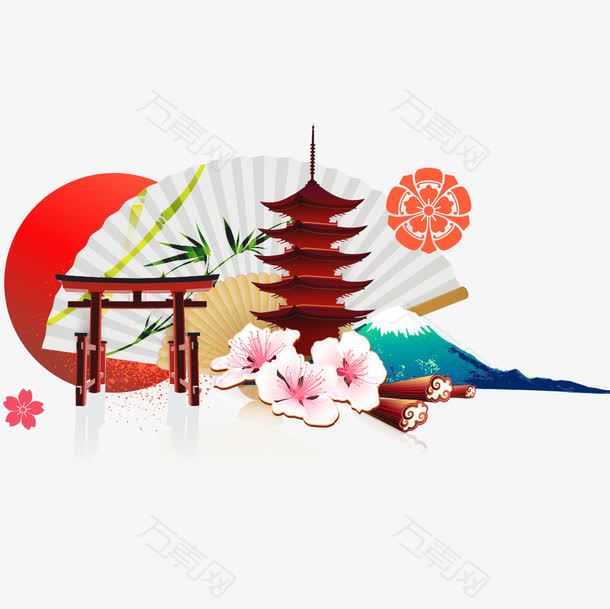 日本樱花素材