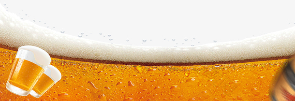 手绘创意夏天世界杯啤酒促销广告