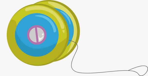 矢量图一个悠悠球