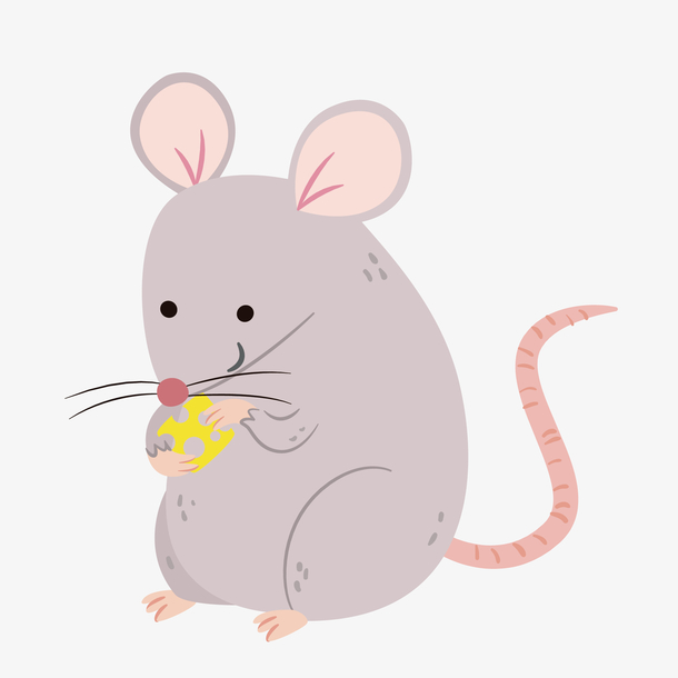 大耳朵可爱设计老鼠