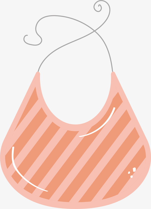 卡通围嘴矢量图下载