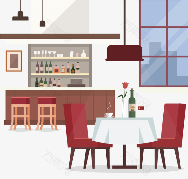 浪漫气氛约会餐厅