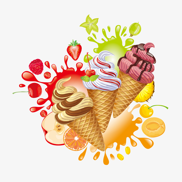 创意冰淇淋