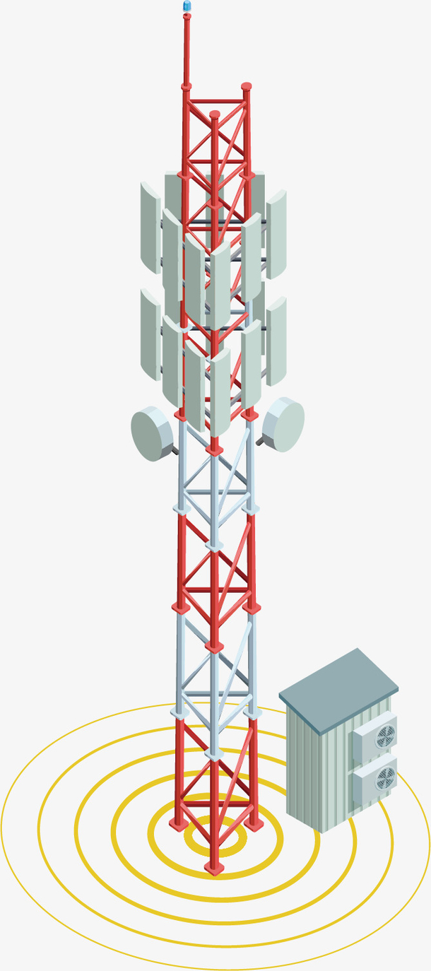 信号塔示意图图片