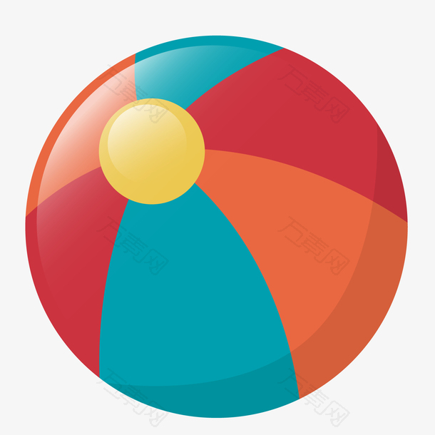 扁平化球png下载png元素素材图片下载-万素网