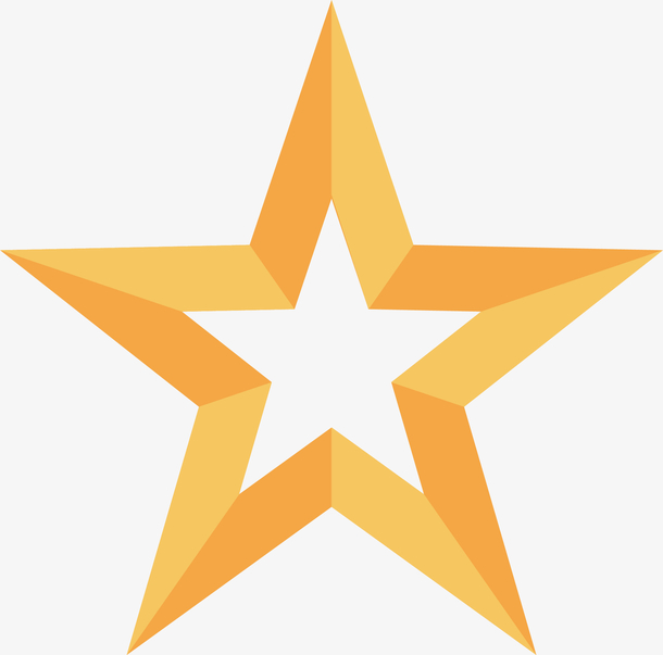 蓝色星星png元素素材图片下载-万素网