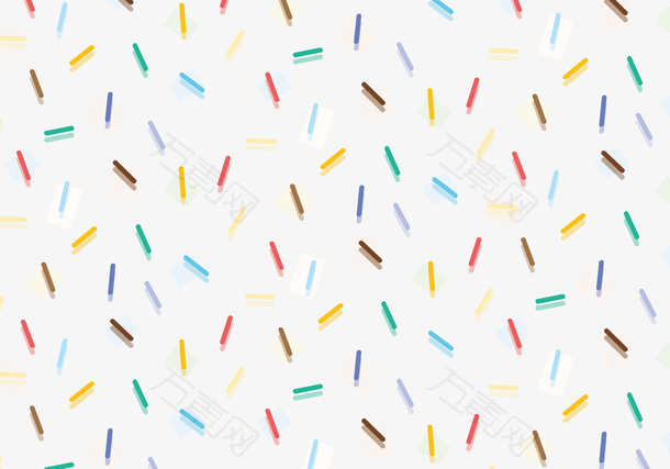 矢量彩色条状底纹