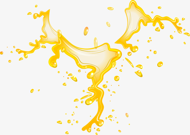 果汁喷溅素材