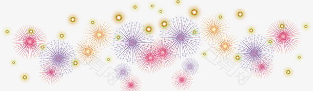 唯美精美烟花庆祝节日
