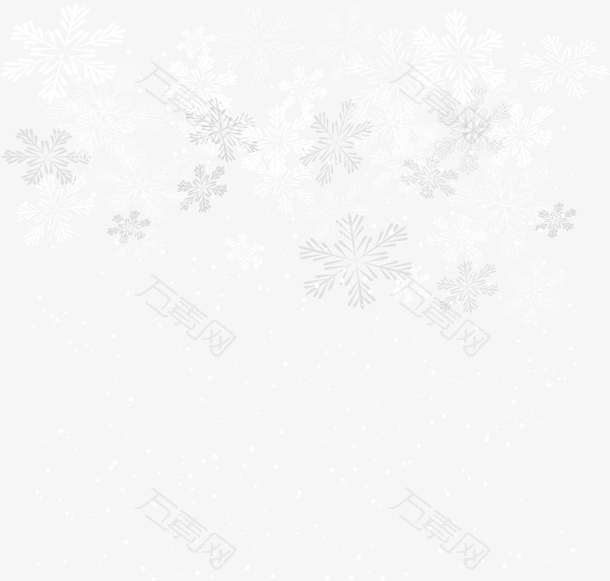 圣诞雪花底纹矢量素材