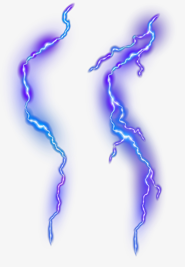 闪电免抠元素图片-元素素材4584934-万素网