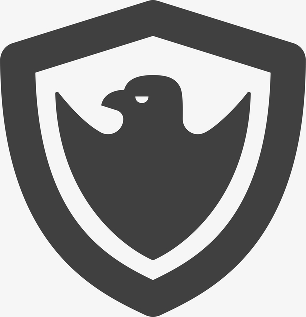 9款彩色盾牌设计矢量图