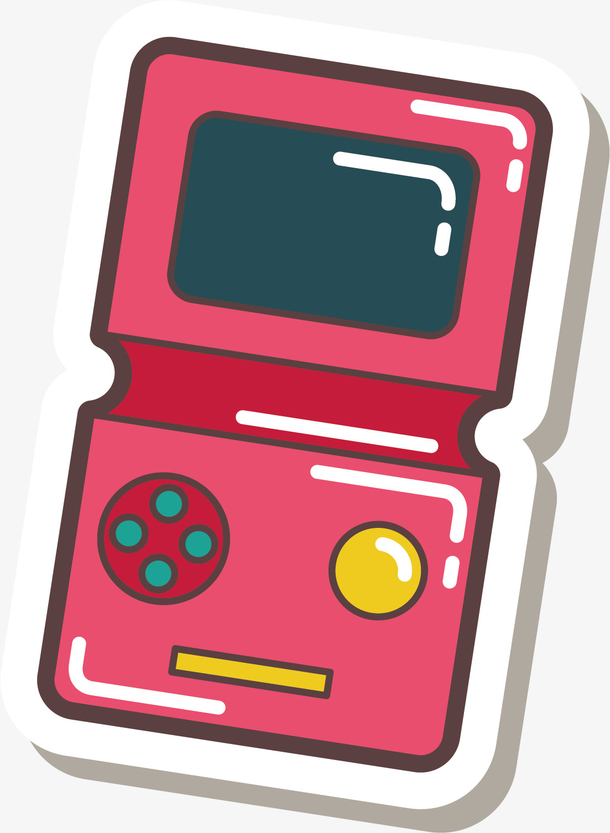 创意卡通游戏机