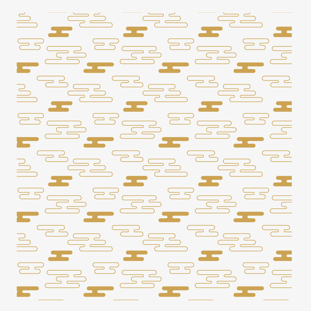 一幅中国风的纹样装饰