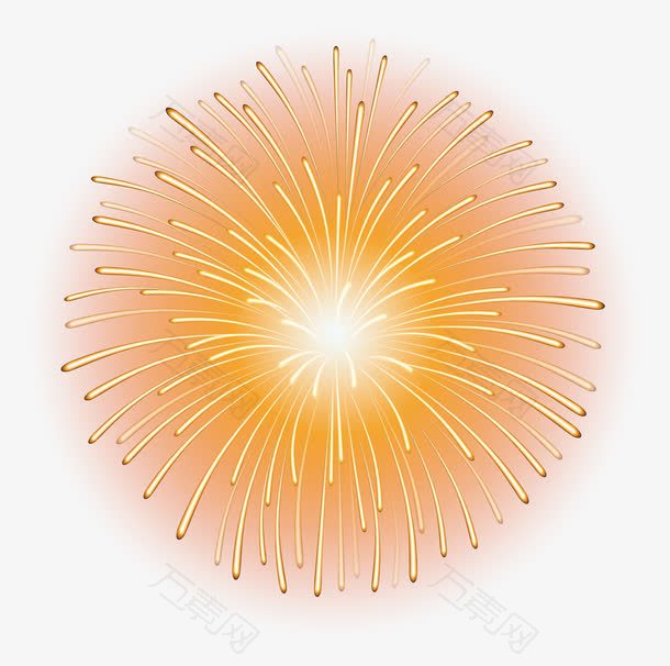 烟花矢量图