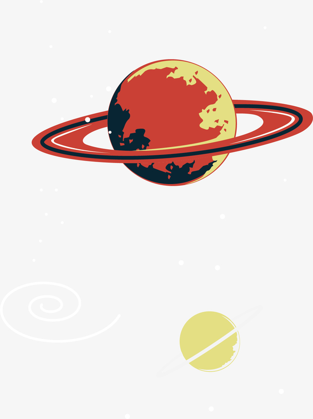 矢量图火星的魅力