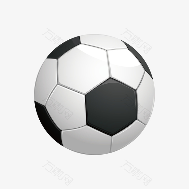 矢量足球写实