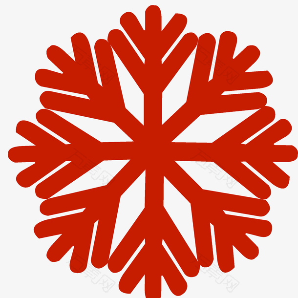 雪花圣诞节节日元素
