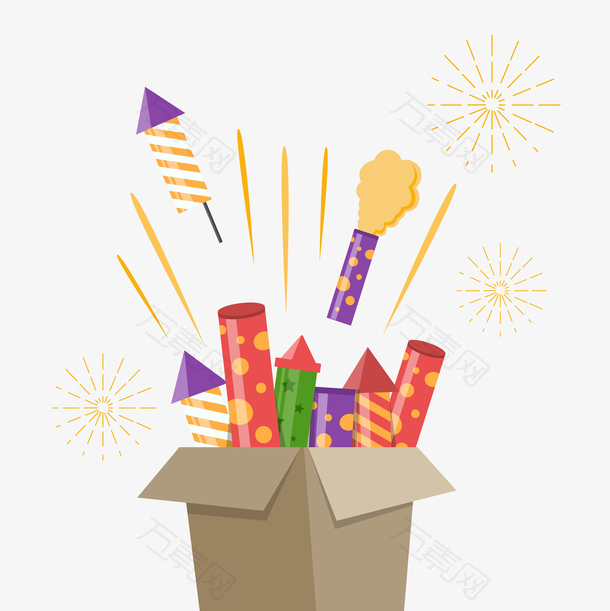 节日庆典烟花爆竹