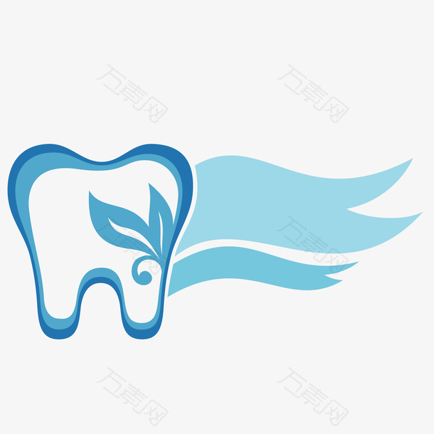 爱牙日口腔护理矢量宣传图