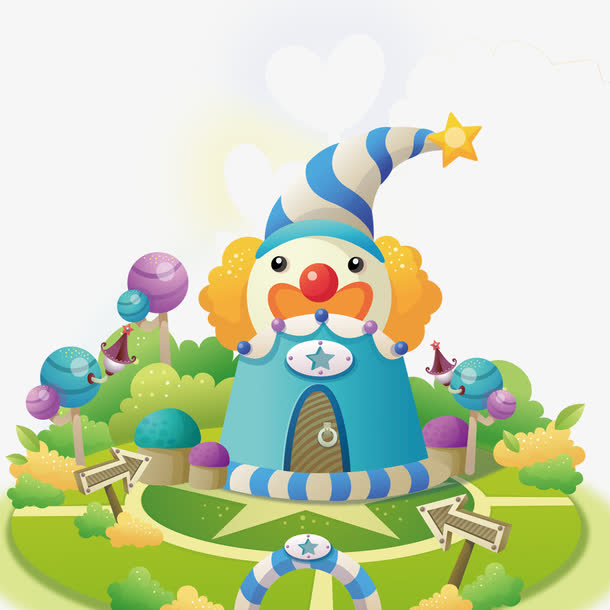 游乐园卡通素材