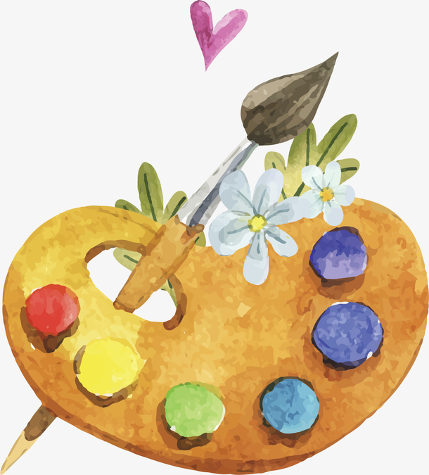 水彩手绘美术工具