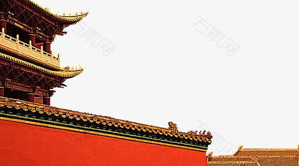 中国风之故宫红墙