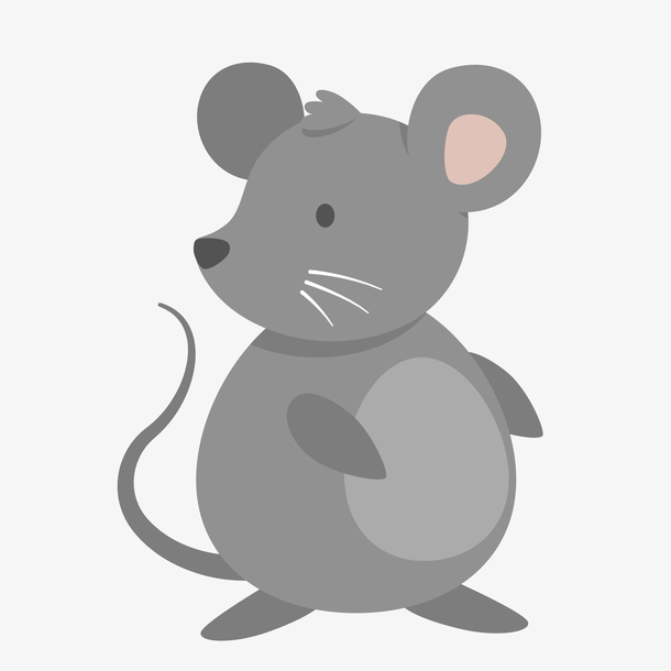 呆萌设计可爱小老鼠