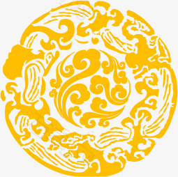 圆形祥云