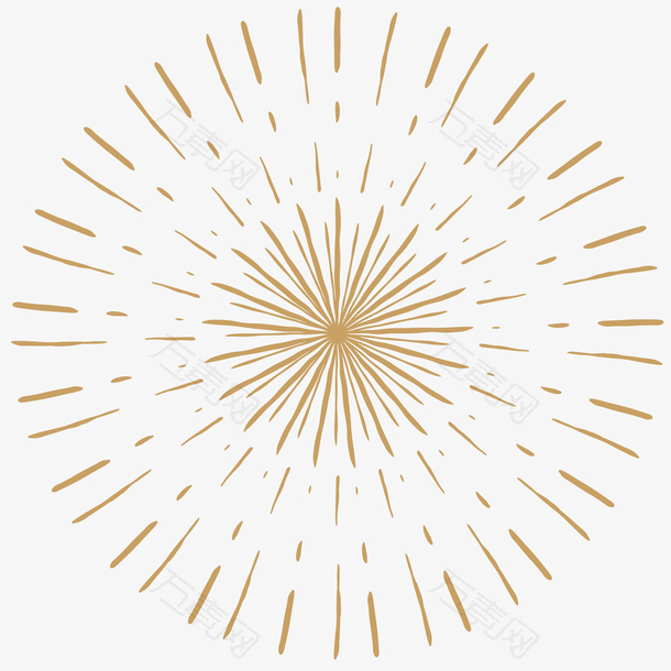 烟花绽放矢量图形