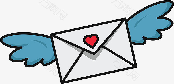 有翅膀的情人节情书