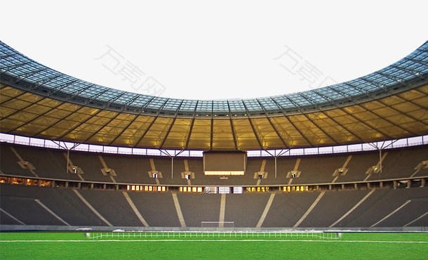 大气绿色足球世界杯banner