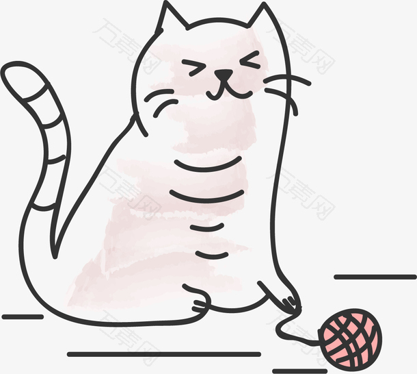 玩球的猫咪