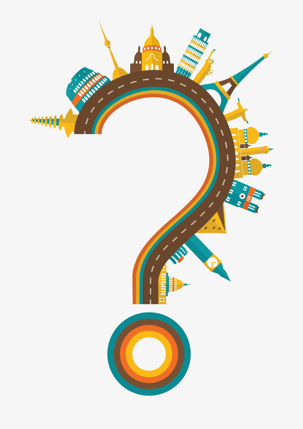 卡通问号立体问号问号问号背景问号符号问号海报问号卡通问号矢量图